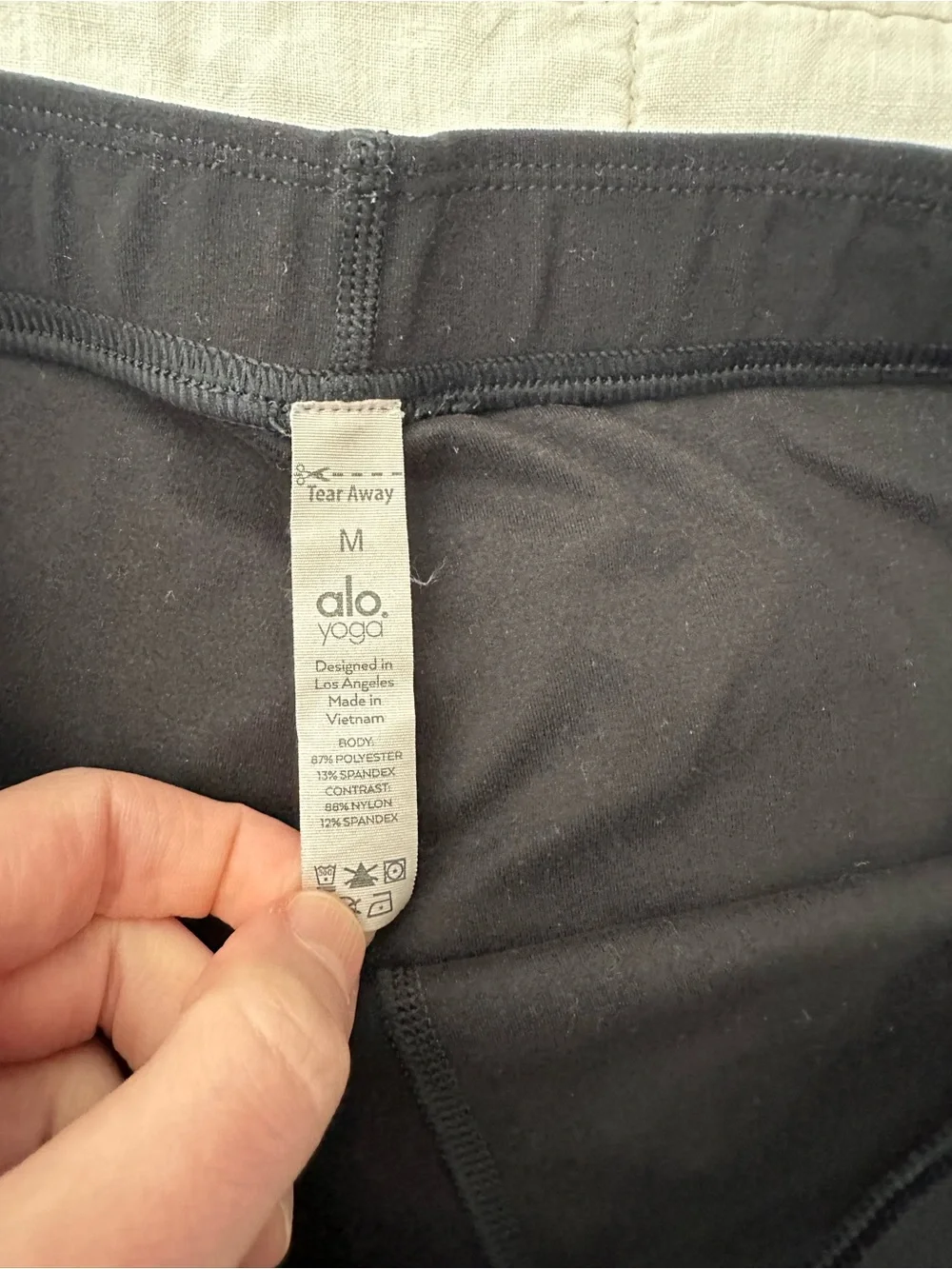 Alo - Bicycle Shorts - size M - black